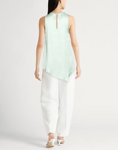 Woman Top Light green Size 6 Viscose