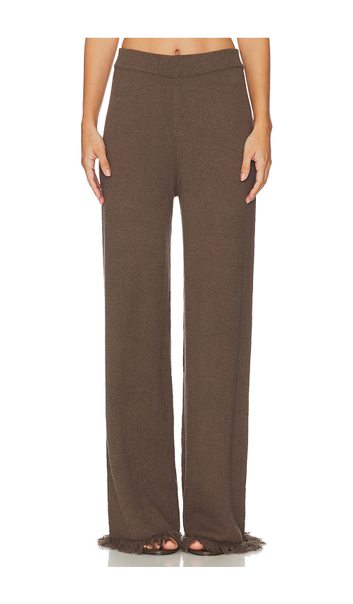 SNDYS Skyler Knit Pant in Black. - L also in XXS, XS, S