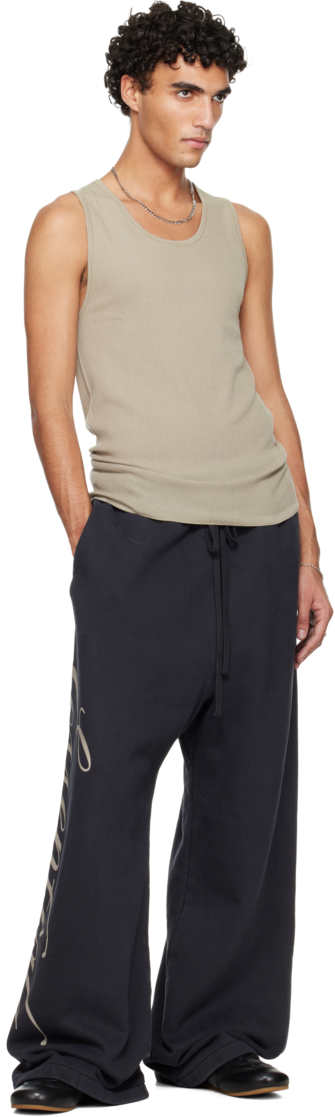 Black Holiday Heavy Fleece Lounge Sweatpants