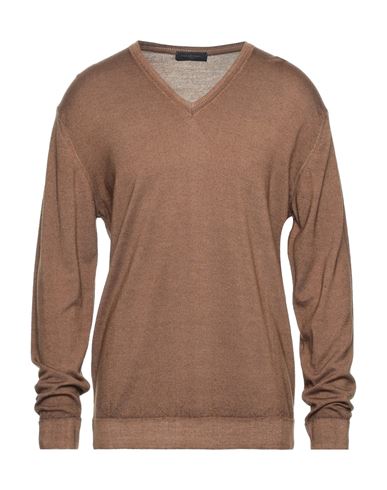Man Sweater Camel