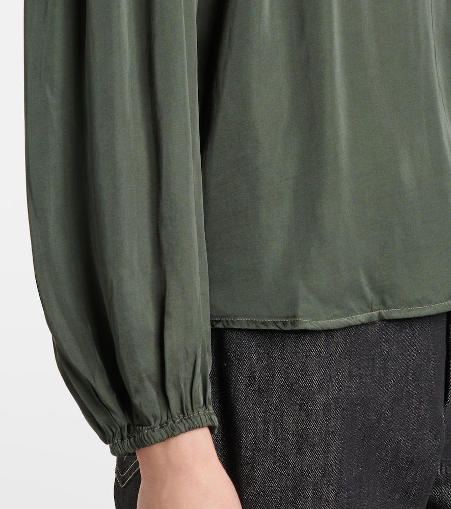 Riona satin blouse