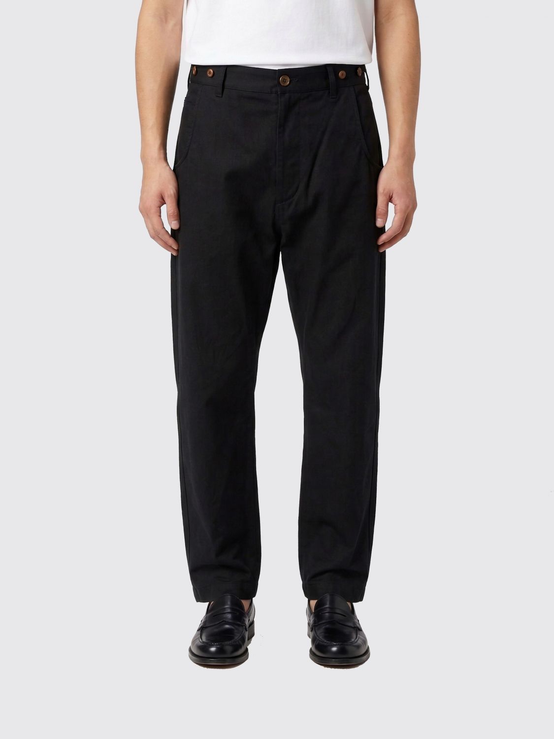 Pants Men color Black