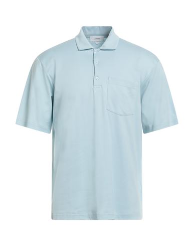 Man Polo shirt Sky blue