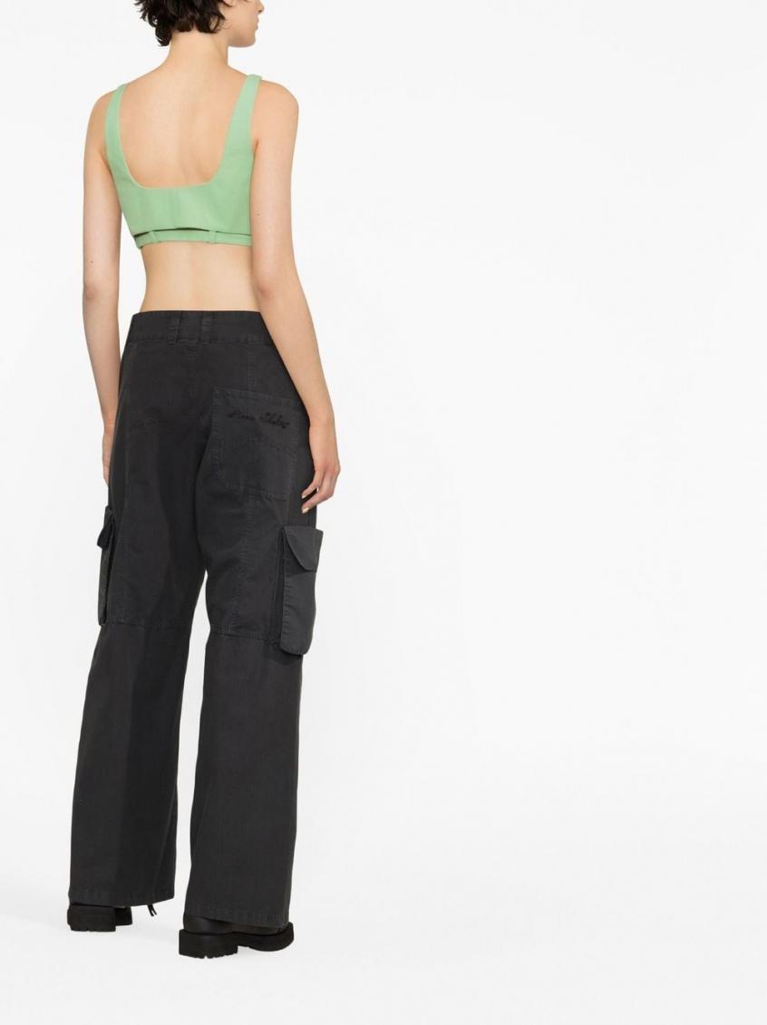 Organic Cotton Cropped Top