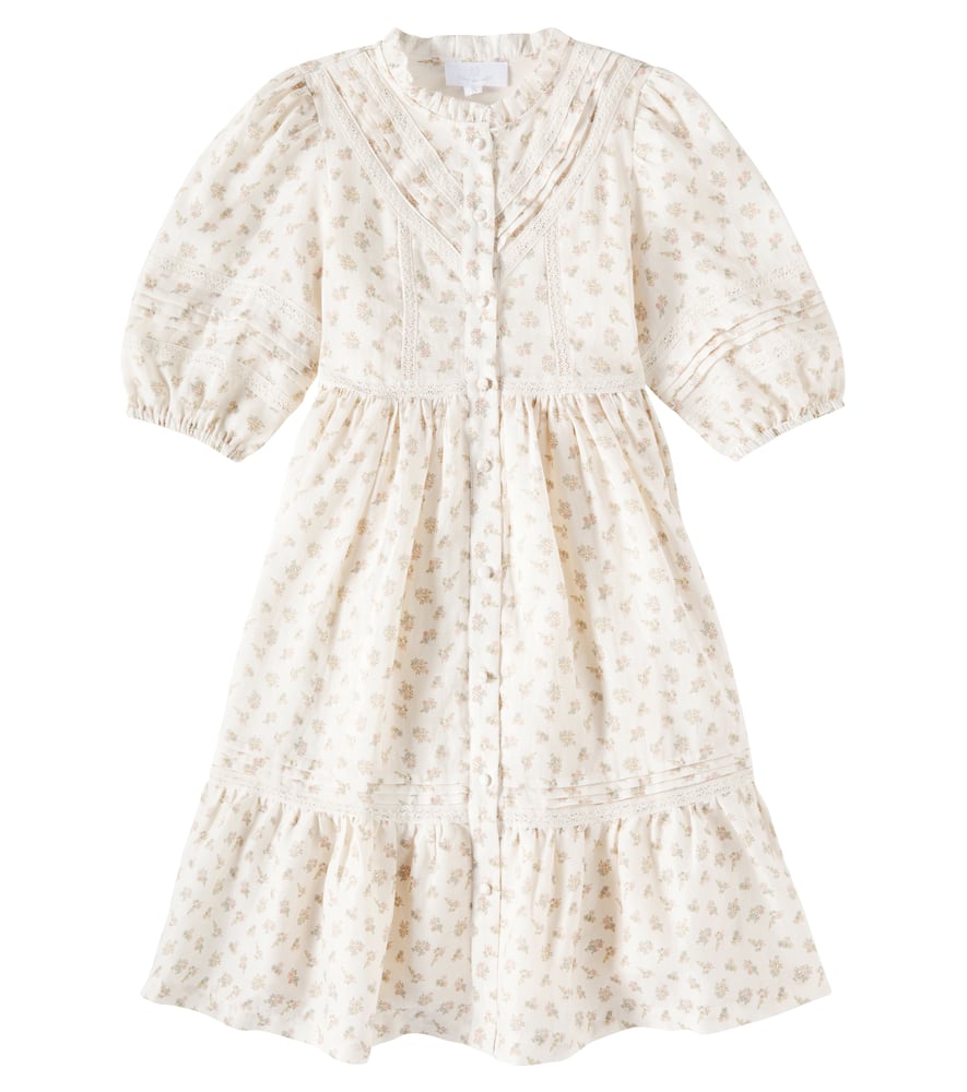 Madelaine floral ramie dress