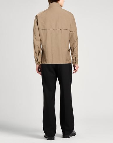 Man Jacket Sand Size 34 Cotton, Polyester