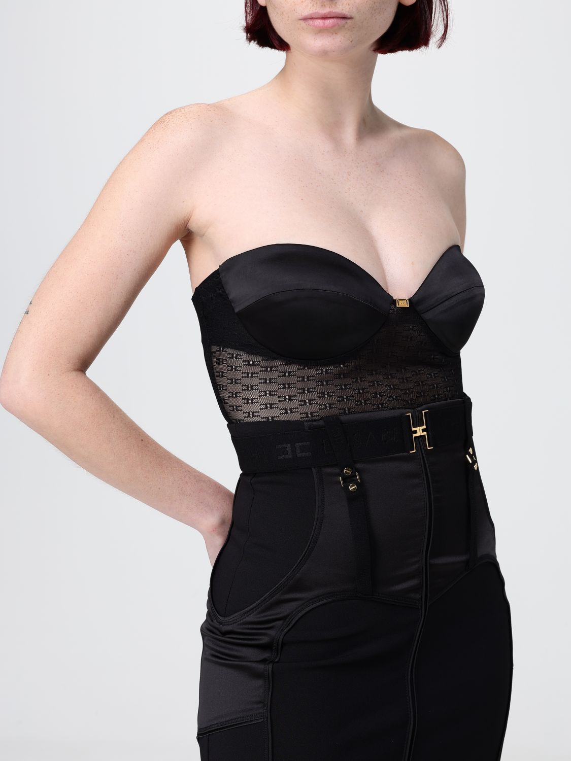 Top Woman color Black