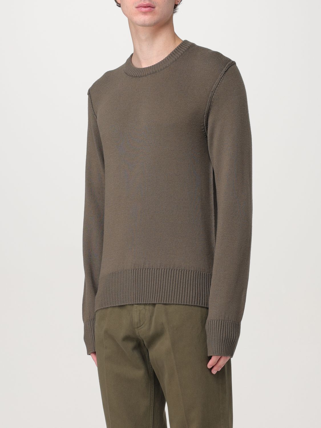 Crew-neck sweater - Green