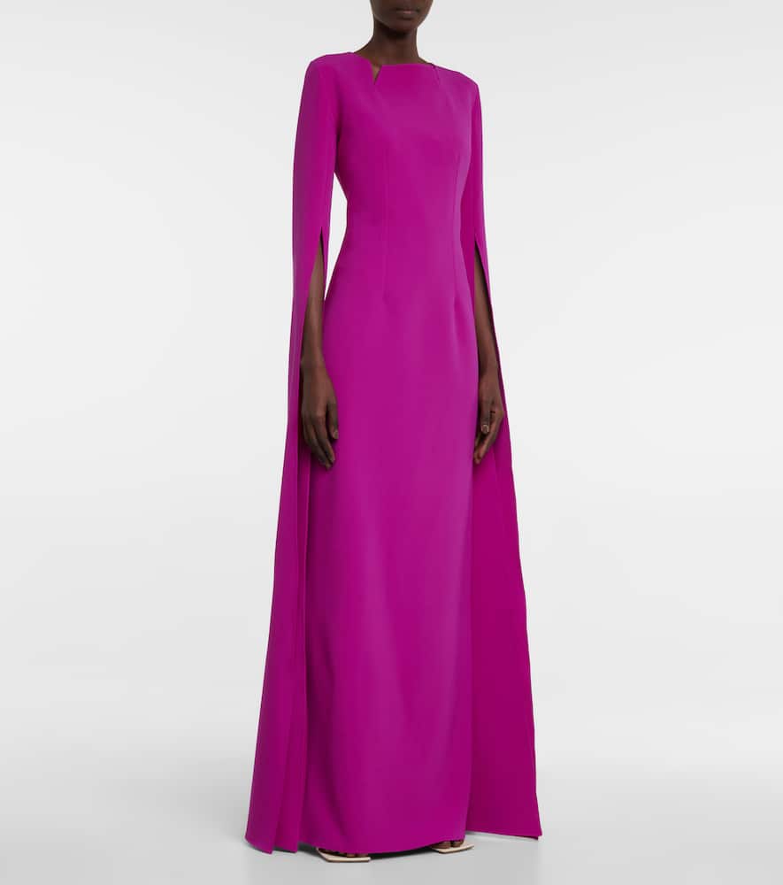 Crêpe gown