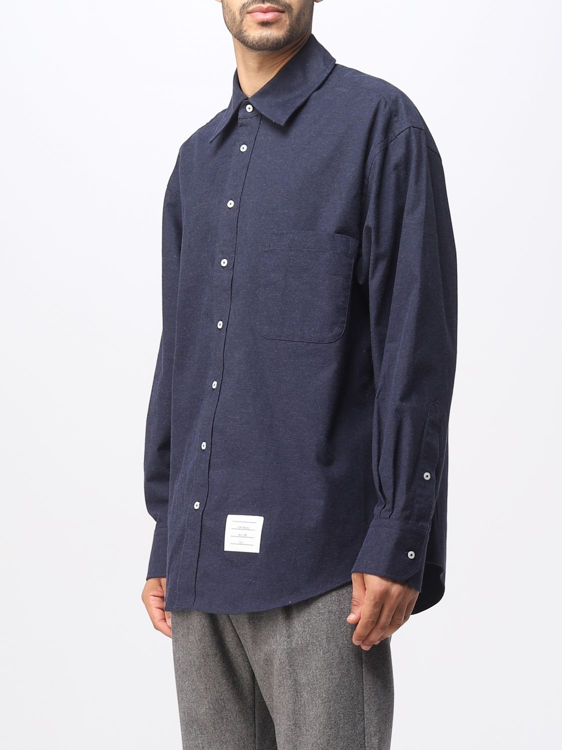 Shirt Men color Blue