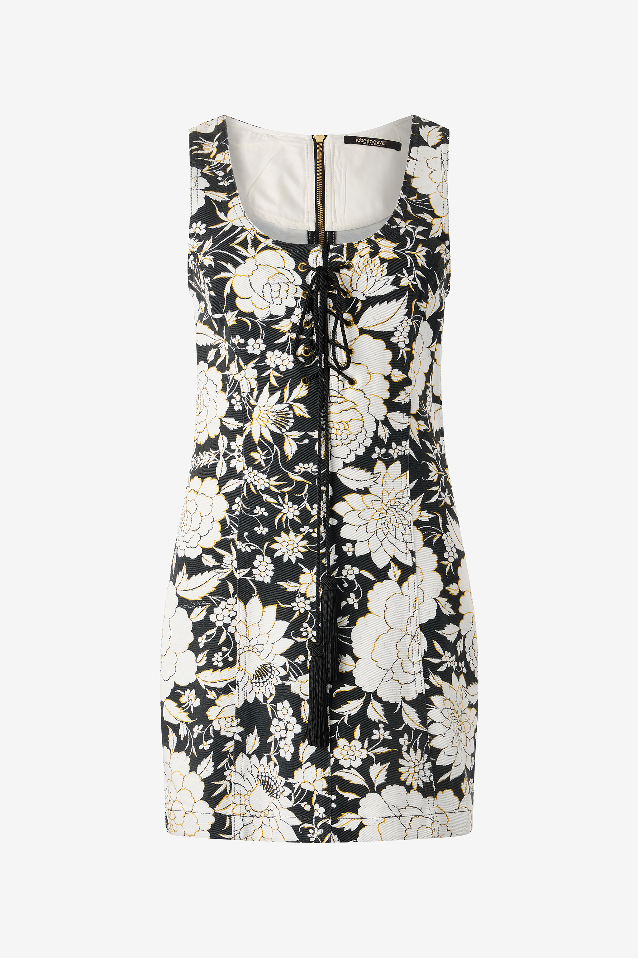 Mini Dress With All-over Floral Print