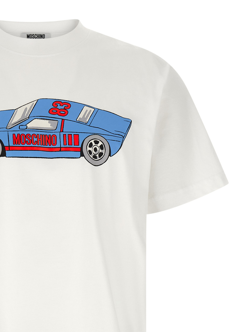 Moschino - crew neck t shirt graphic print