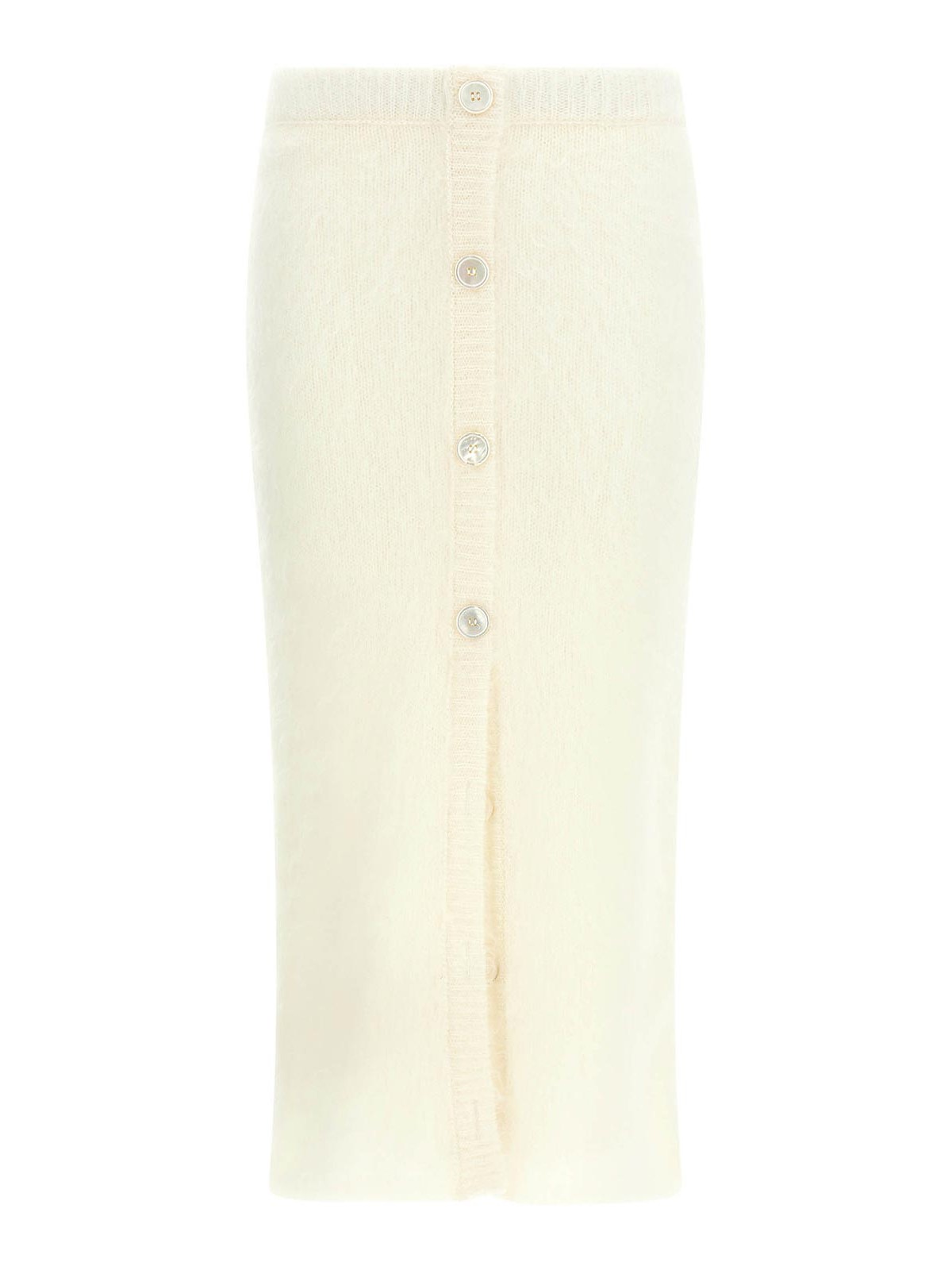 Carded Mohair Skirt