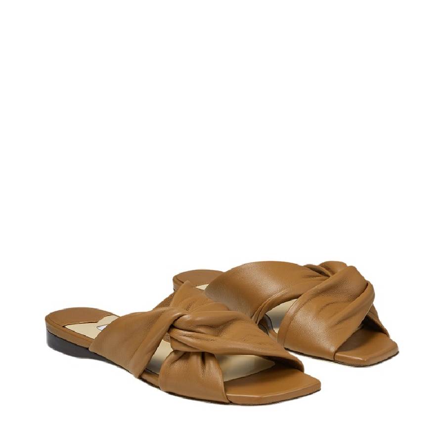 Narisa Nappa Leather Flats