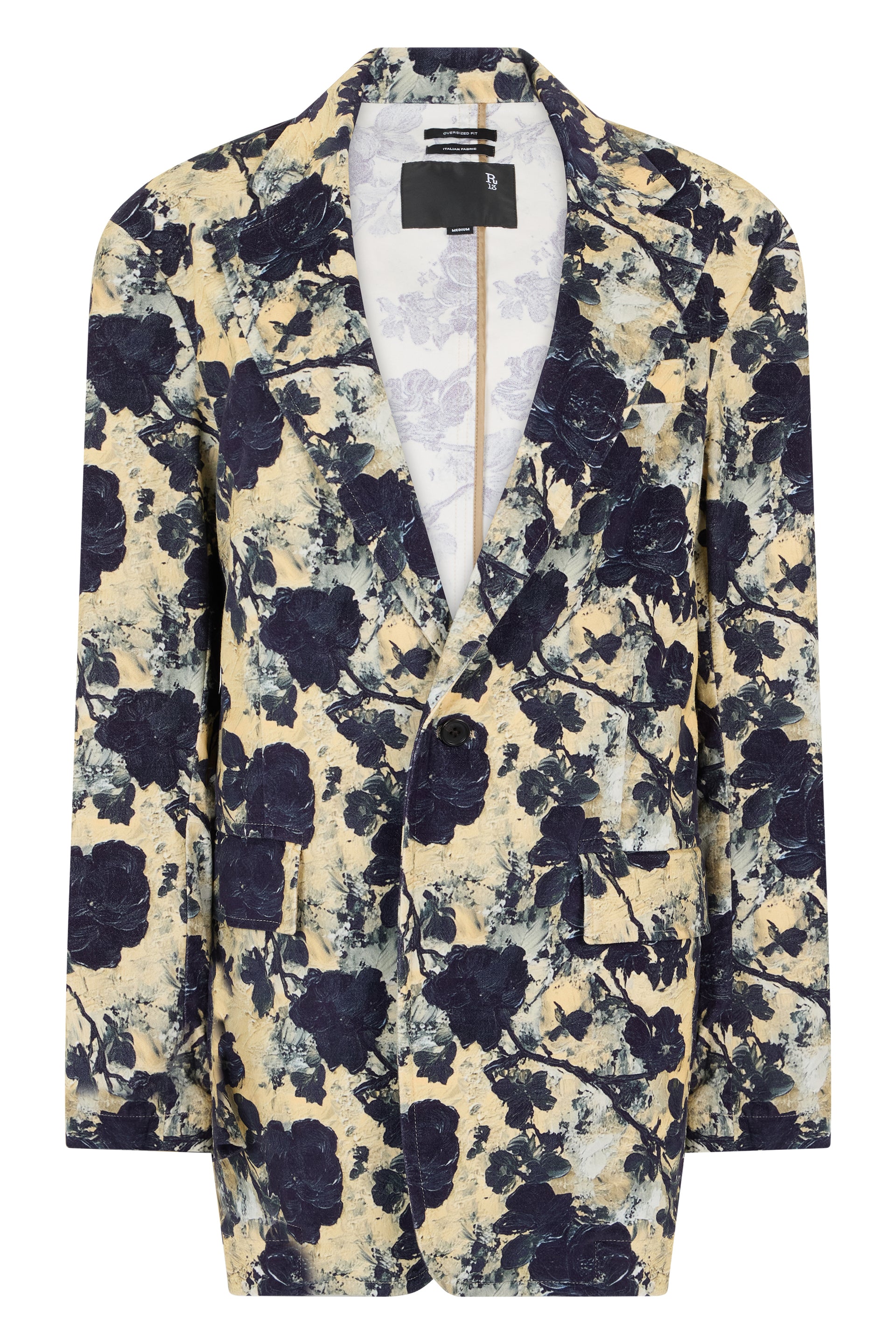 Floral Classic Fit Jacket