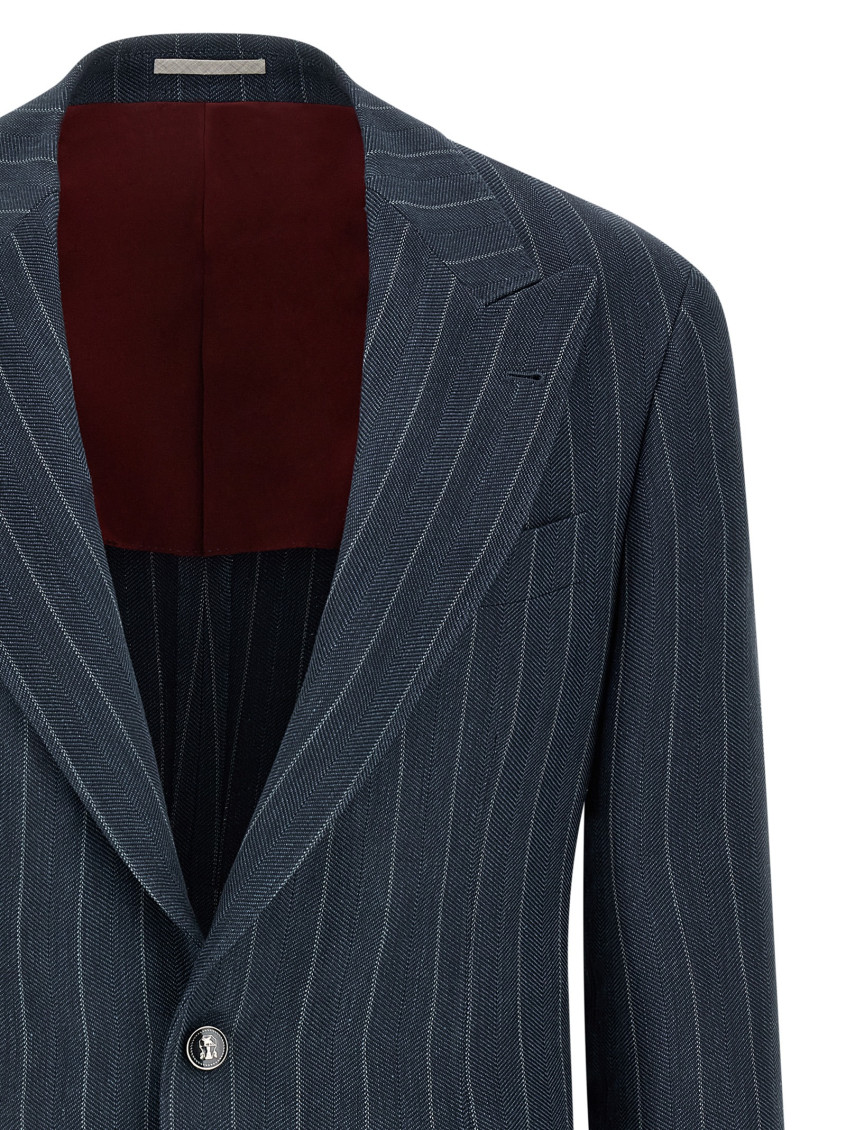 Chalk-stripe Blazer