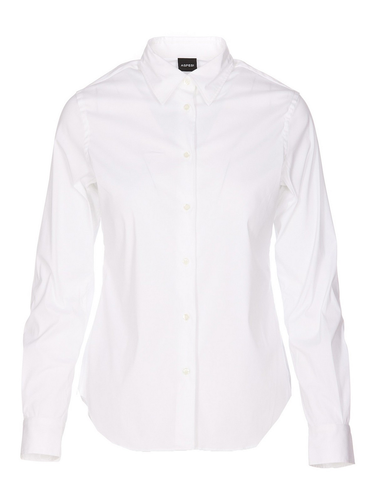 Stretch cotton shirt