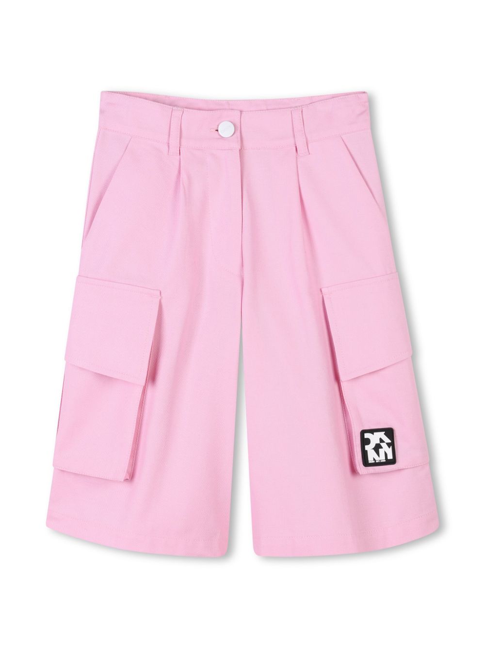 Logo-patch shorts - Pink