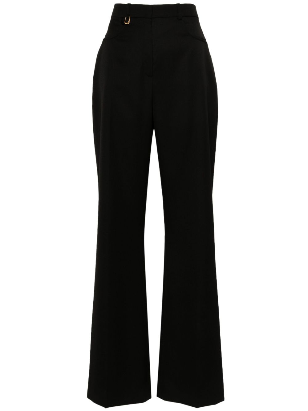 Le Pantalon Sauge flared trousers - Black