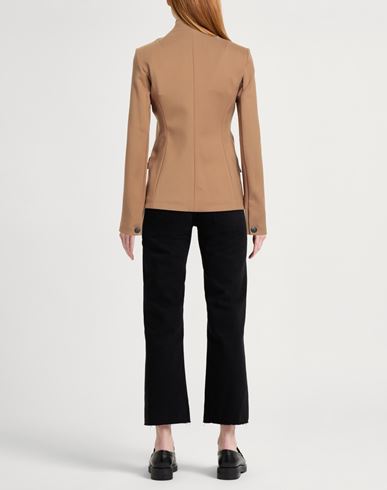Woman Blazer Camel Size 0 Viscose, Nylon, Elastane