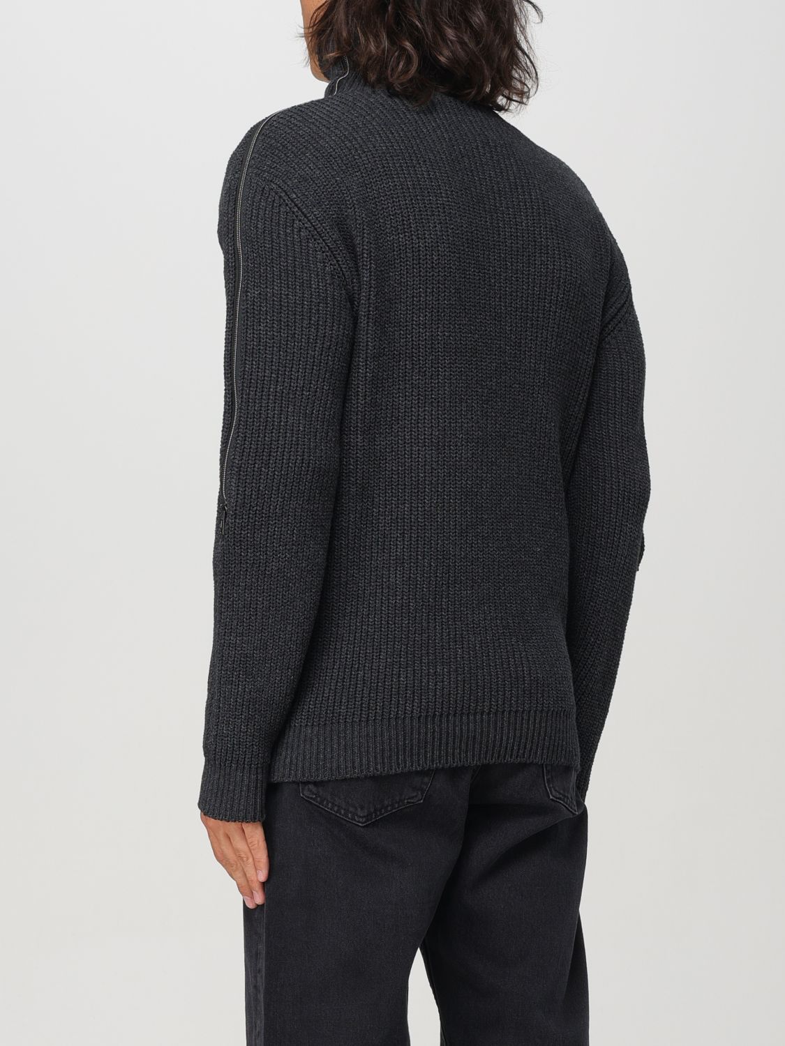 Zip hooded sweater - Grey