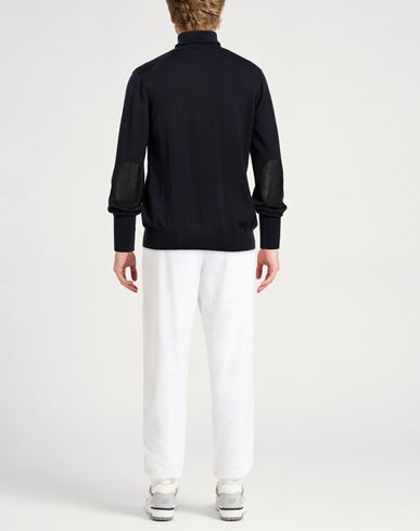 Man Turtleneck Midnight blue Size 42 Merino Wool