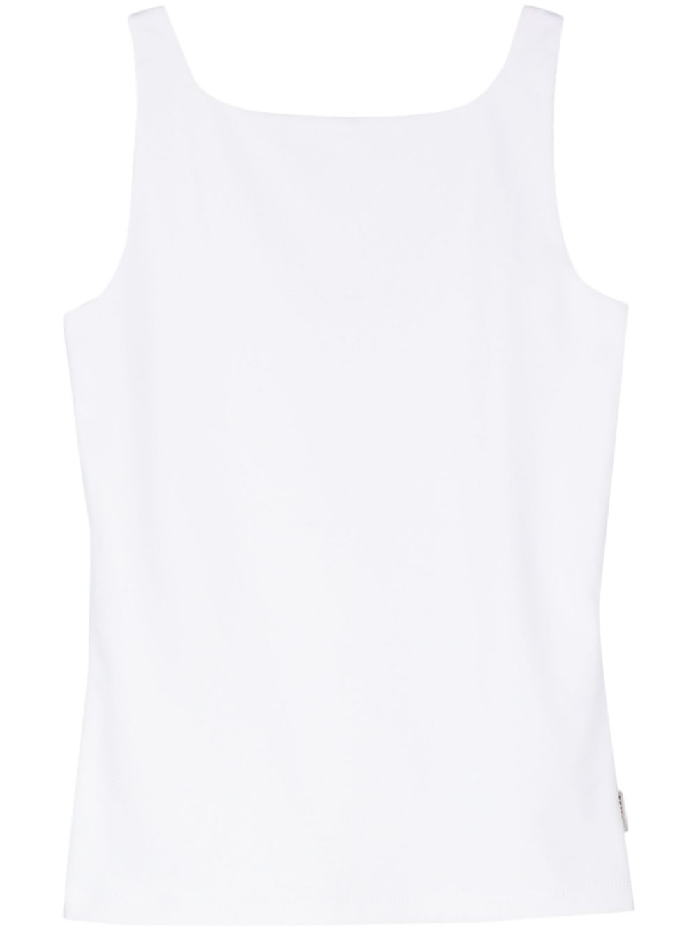Logo-tag tank top - White