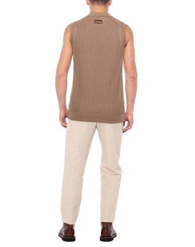 Jacob Cohёn Man Sweater Camel Size S Virgin Wool