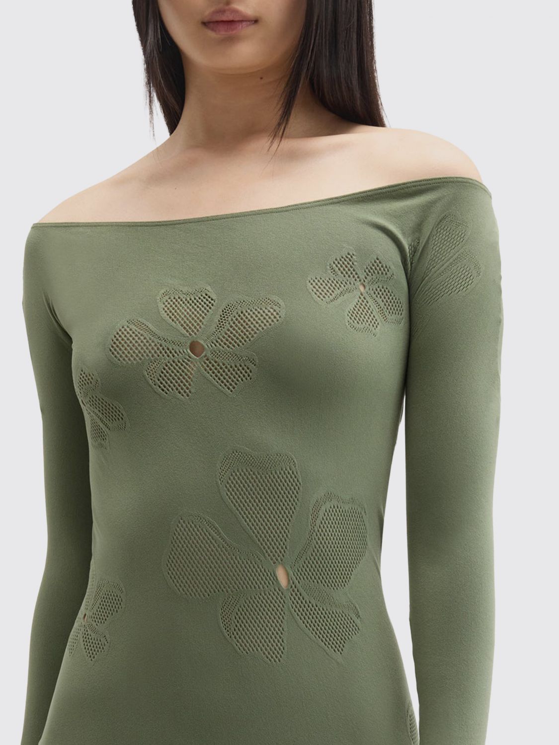 Dress Woman color Military