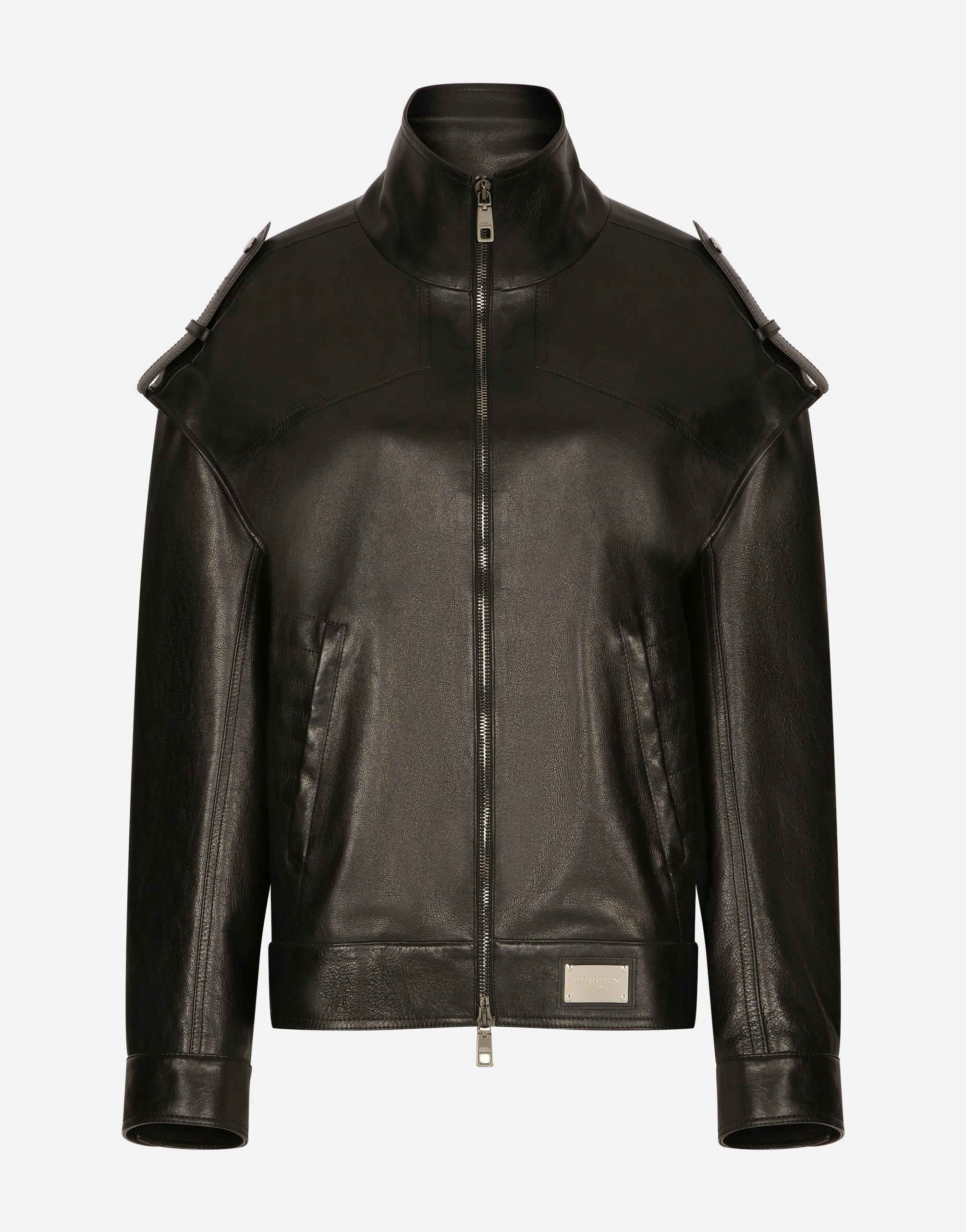 Oversize bullskin jacket