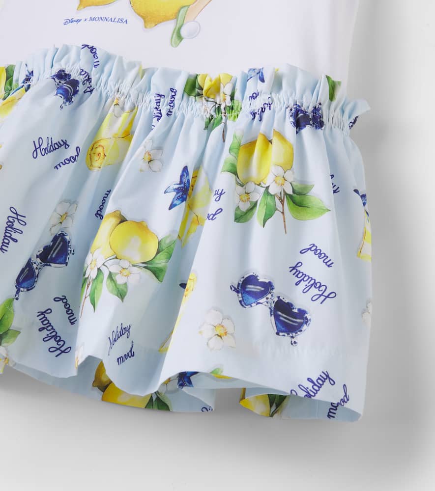 X Disney cotton-blend jersey dress