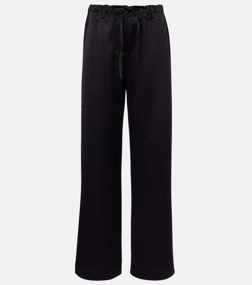 White Label Magnus crêpe wide-leg pants