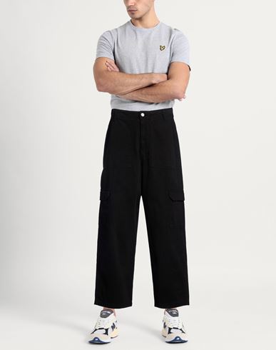Man Pants Black Size 28 Cotton
