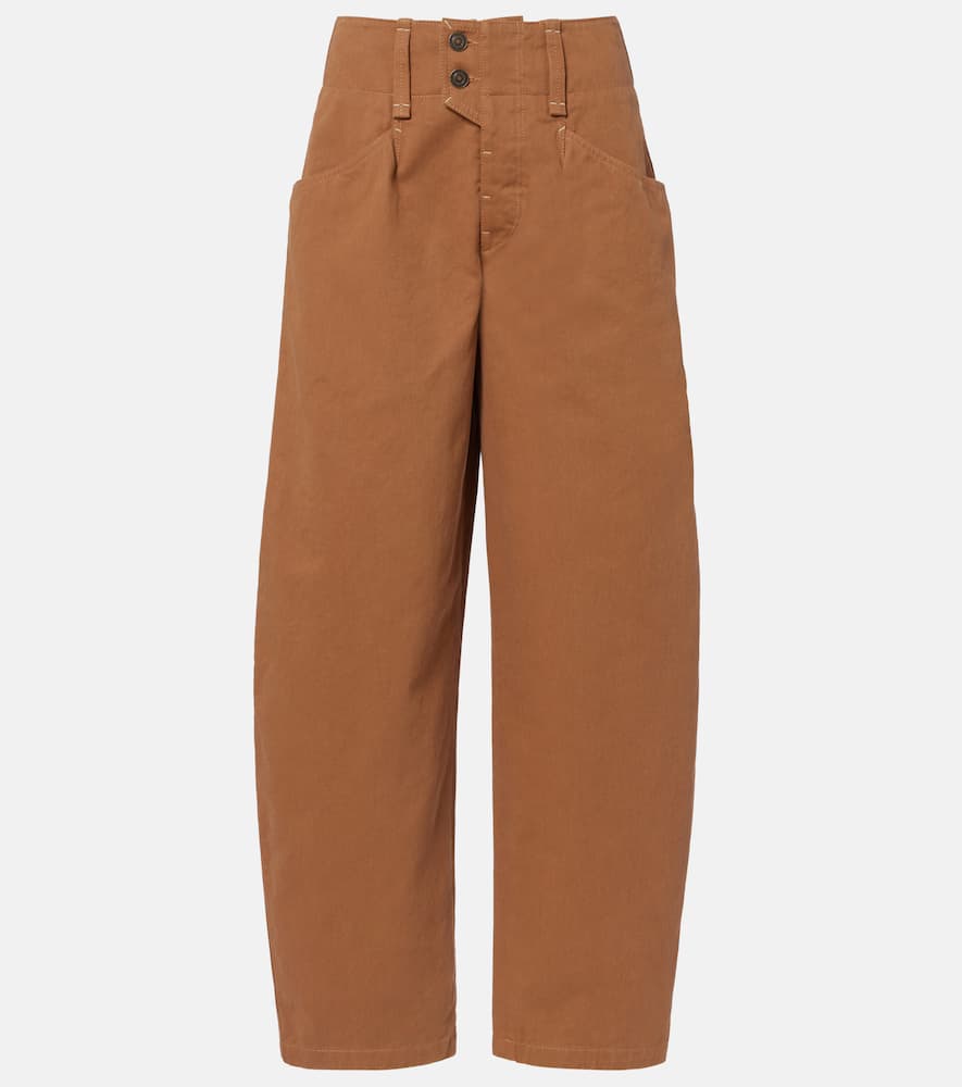 Oumaya barrel-leg jeans