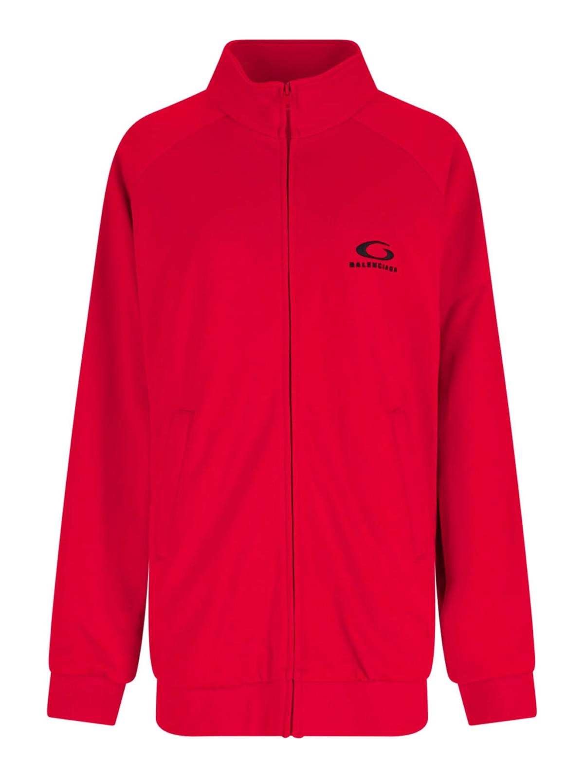 Logo zip sweatshirt