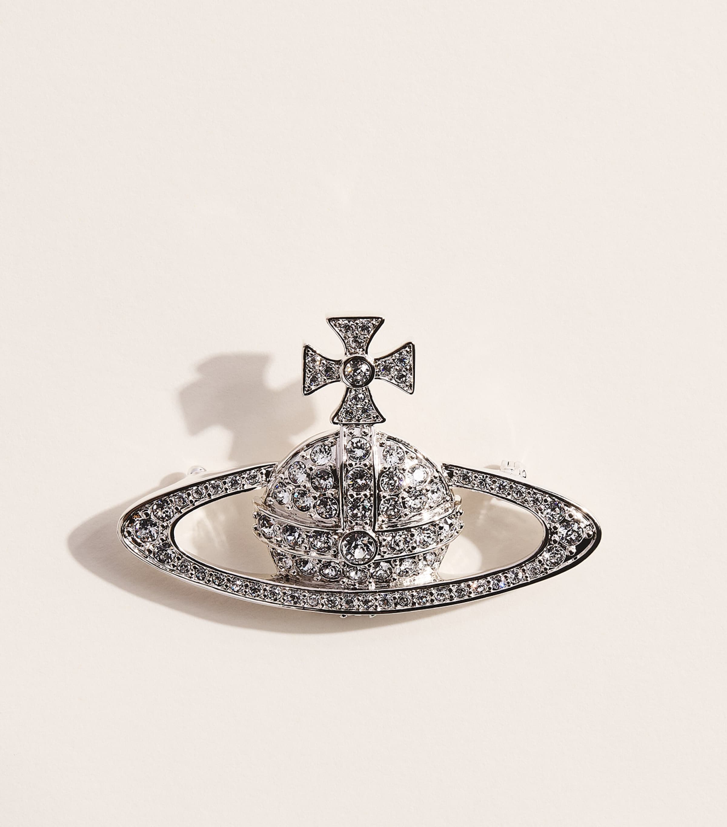 Bas Relief Orb Brooch