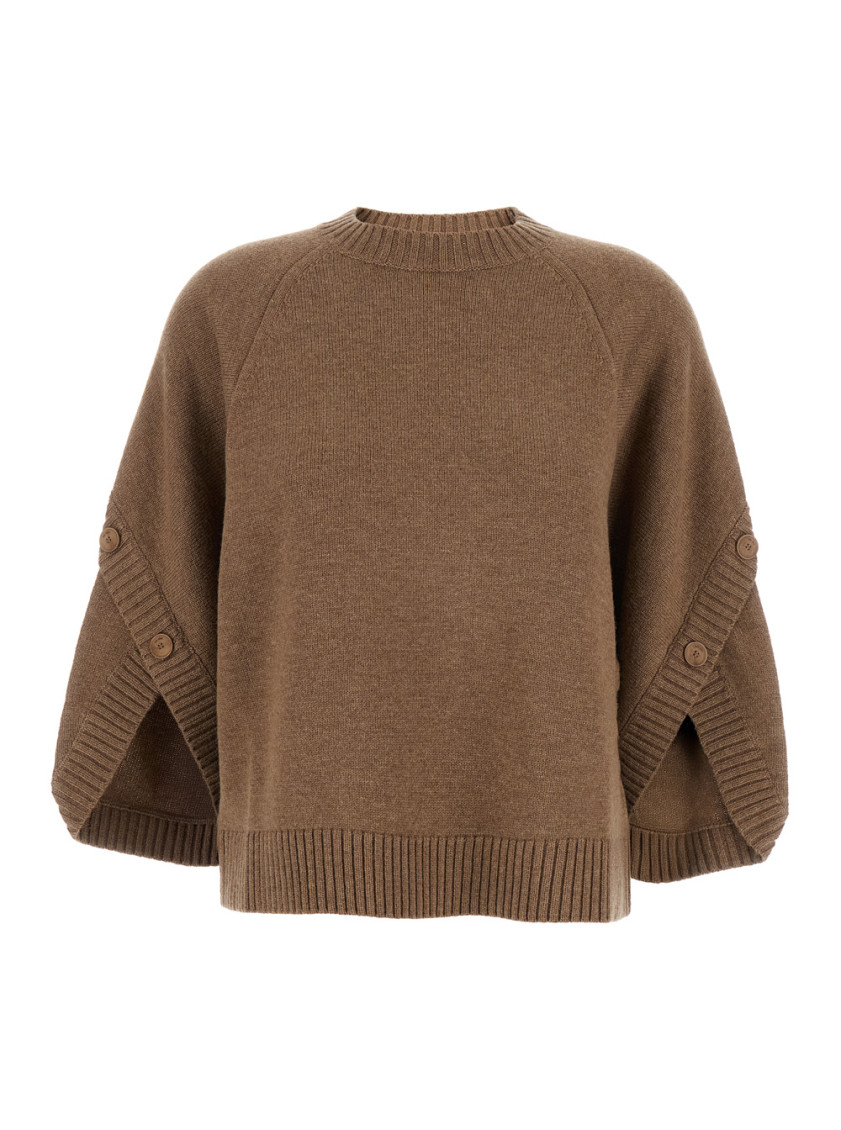 Oversized Wool And Cashmere Sweater