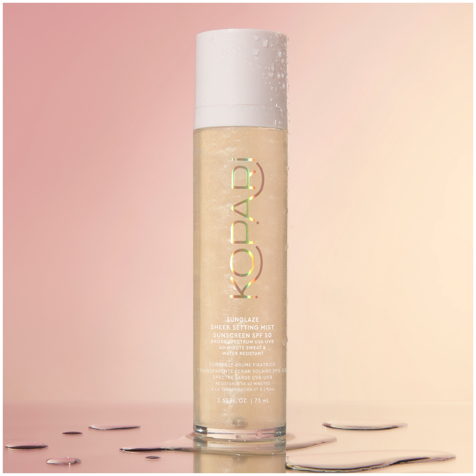 Kopari Beauty Sunglaze Sheer Setting Mist Sunscreen SPF