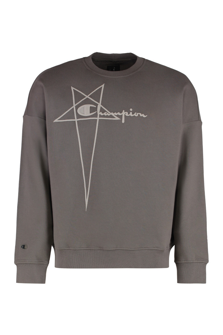 X Champion - Cotton Crew-neck Sweatshirt