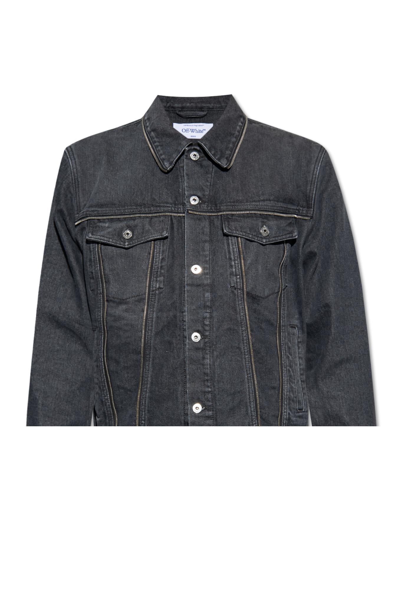 Zip Skate denim jacket - Grey
