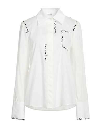 Aviù Woman Shirt White Size 4 Cotton
