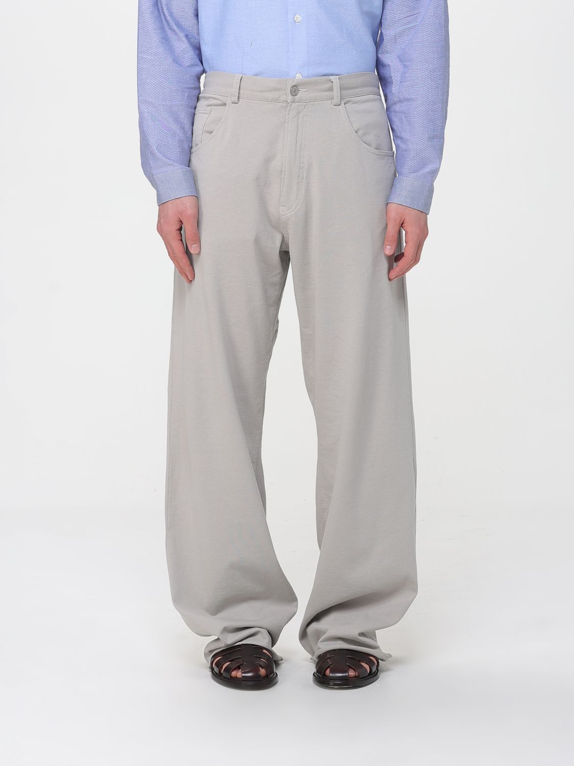 Pants Men color Black