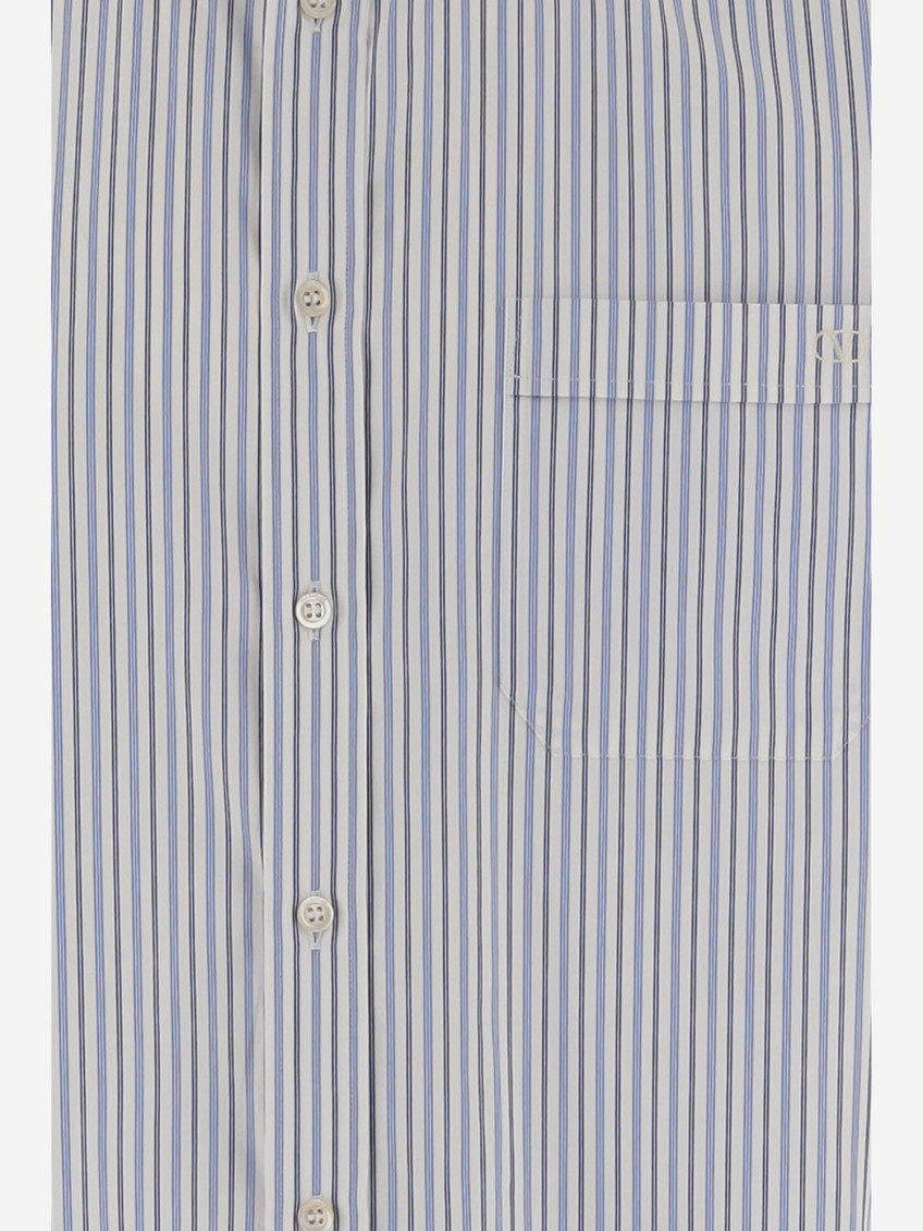 Grey Striped Shirt