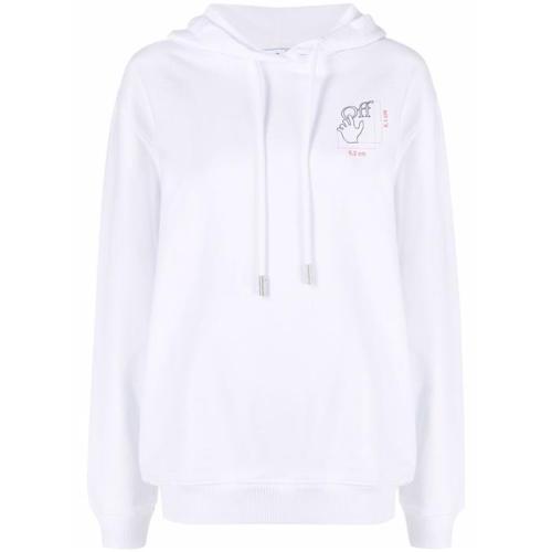 Quote Hand Logo Hoodie