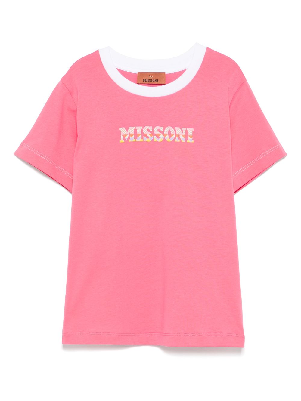 Logo-print T-shirt - Pink