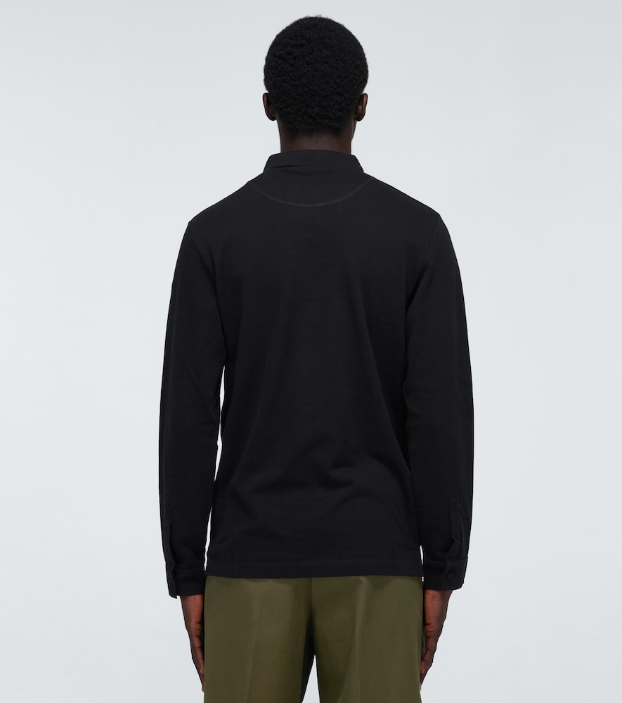 Riviera long-sleeved polo shirt