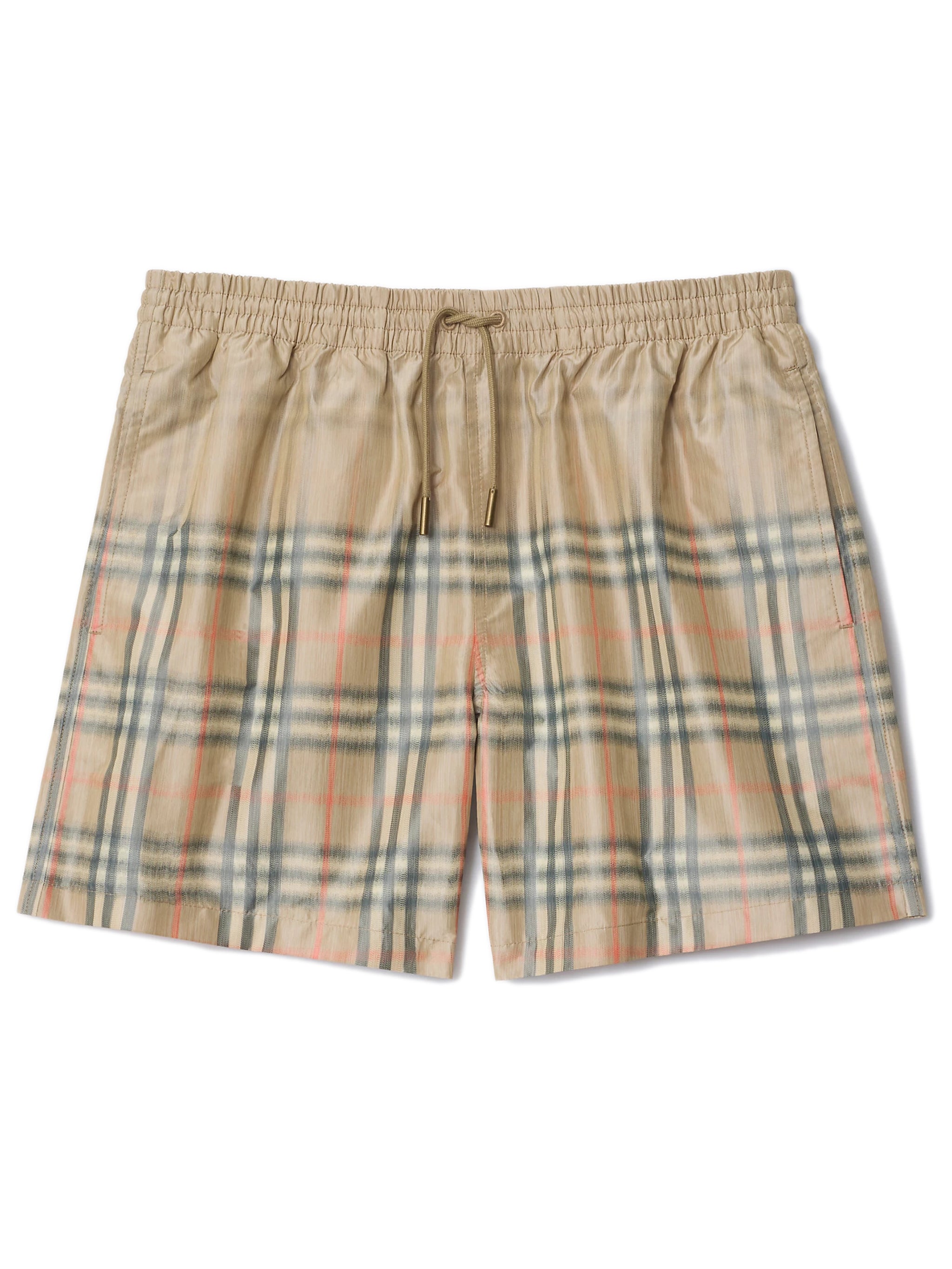 Classic Swim Trunks with Aesthetic Waistband