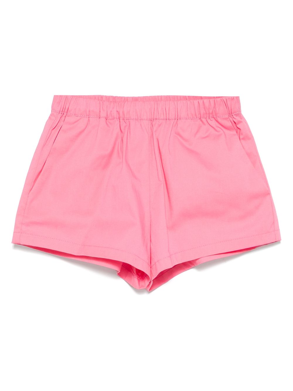 Elasticated-waist shorts - Pink