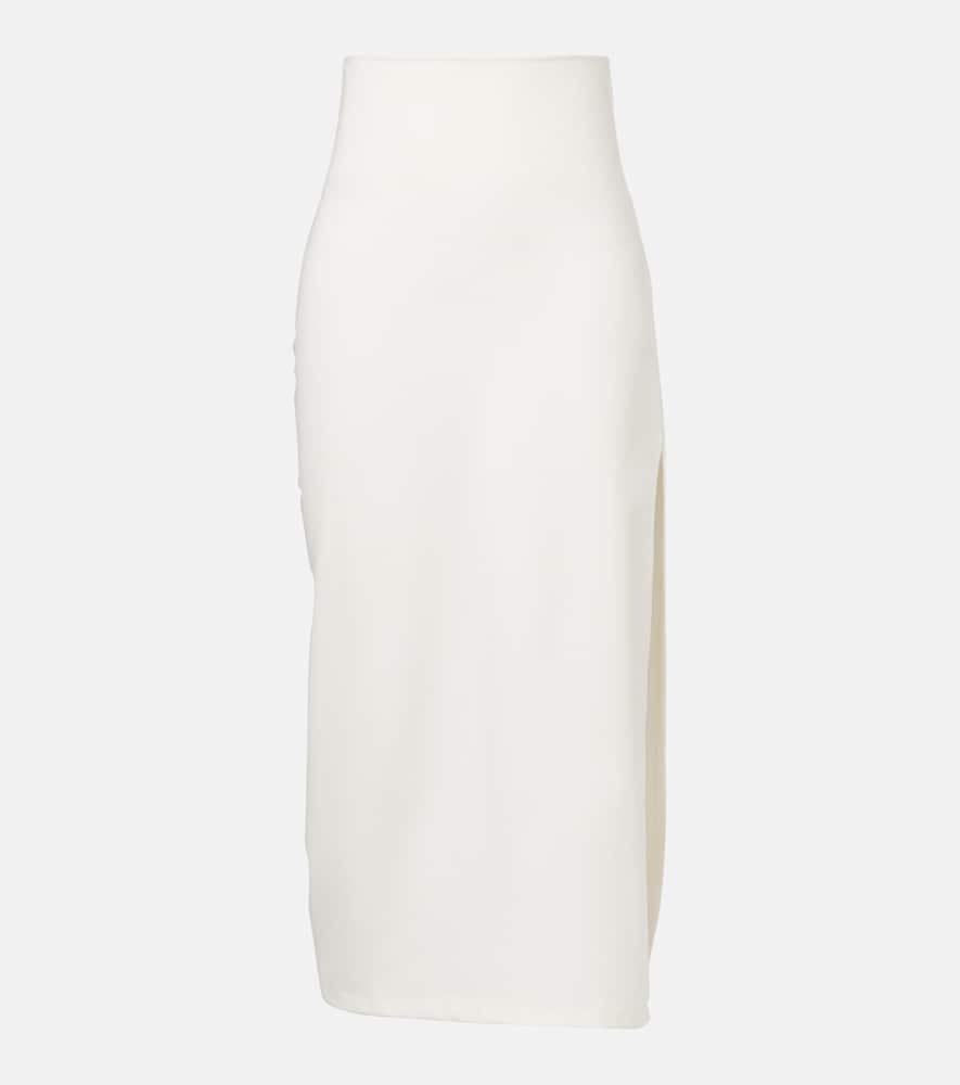 Rio jersey midi skirt