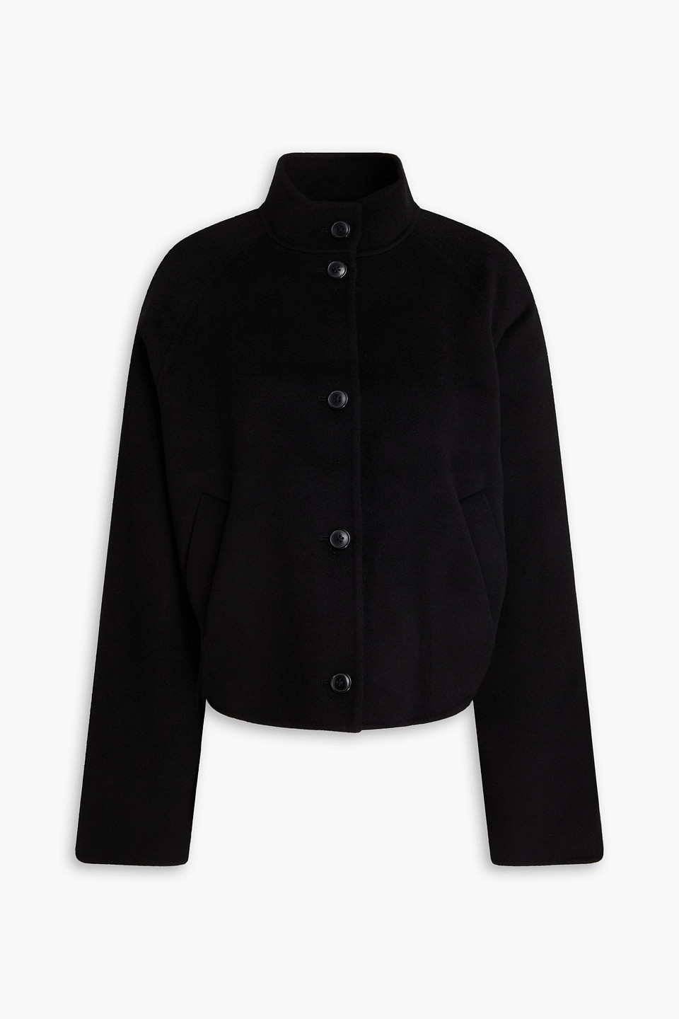 Nyma wool and cashmere-blend jacket - Black - FR 36